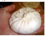 韭菜肉饼做法图解3)