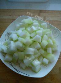 家常菜麻婆冬瓜做法图解2)