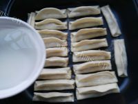 美味的鲜肉锅贴做法图解10)