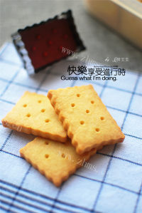 自制奶油奶酪饼干做法图解8)