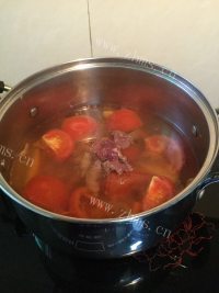 口感好的番茄鸡蛋汤做法图解5)