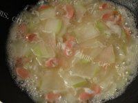 美味的火腿冬瓜汤