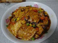 家常菜五彩豆腐