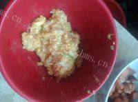 美味的火腿蛋炒饭做法图解2)