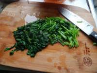 自制菠菜煎饼做法图解5)