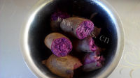 自制芝麻紫薯饼做法图解1)