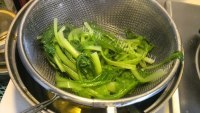 蒜蓉小白菜做法图解3)