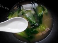 美味河南滑肉汤做法图解6)