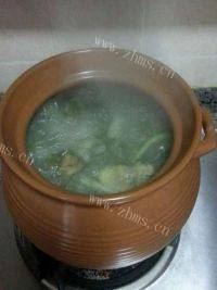 食补绿豆老鸭汤做法图解3)