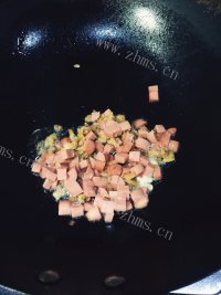 家常蛋炒米（金包银）做法图解7)