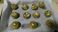 自制抹茶红豆酥
