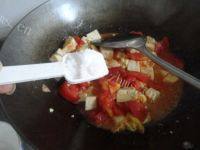 家庭版西红柿炒豆腐的做法图解八