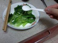 家常菜凉拌小白菜做法图解6)