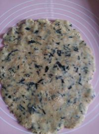自制肉松饼干棒做法图解9)