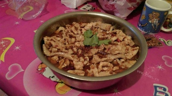 回味无穷的水煮肉片