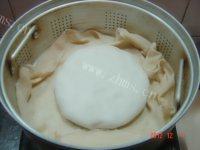 自制椰香糯米糍做法图解3)