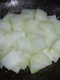 家常菜炒冬瓜做法图解4)