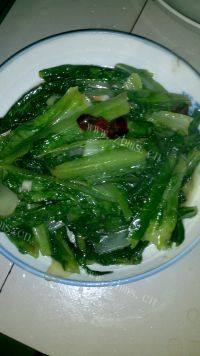 家常菜炒莴笋叶