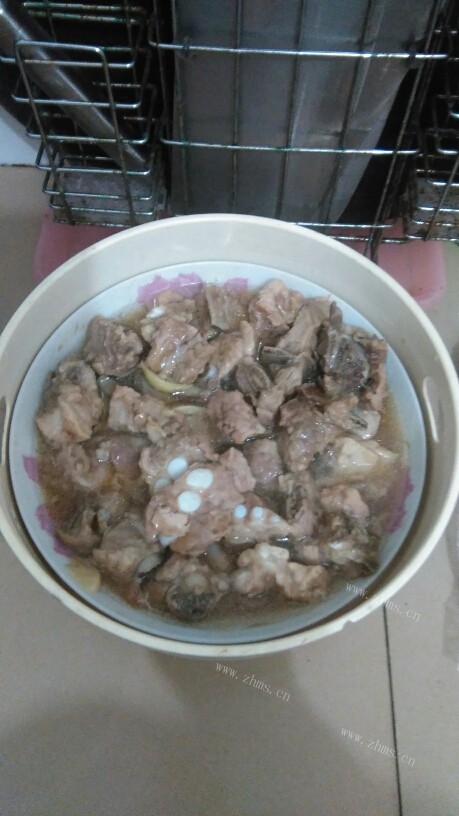 营养丰富的清蒸排骨
