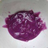 亲子美食紫薯泥紫薯汁的做法图解四