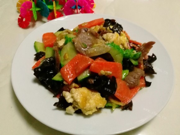 鲜香的木须肉