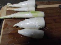 好吃的茭白炒肉做法图解1)