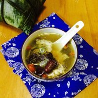 美味的天麻炖鱼头