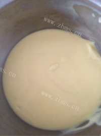 自制酸奶蛋糕做法图解5)