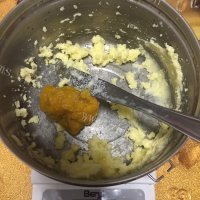 自制南瓜饼干做法图解4)