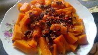 家常菜豆豉蒸南瓜