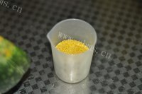 美味的南瓜小米糊做法图解2)