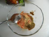 美味的杂蔬火腿烤串做法图解5)