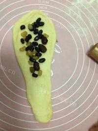 自制蜜豆小餐包做法图解4)