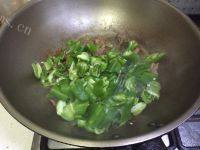 家常菜青椒炒腊肉做法图解6)