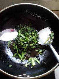 家常菜清炒苔菜