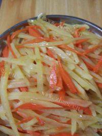 家常菜素炒土豆丝