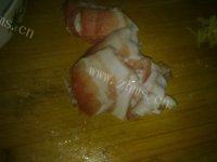 酸菜汆白肉自制做法图解4)