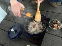 自制麻油鸡做法图解4)