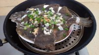 美味的蚝汁多宝鱼做法图解5)