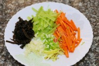 DIY鱼香肉丝做法图解3)