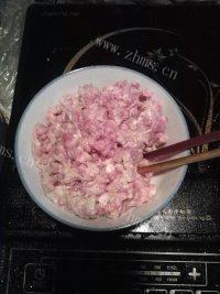 秀色可餐的香菇肉酱做法图解2)