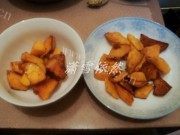 自己做的焦糖红薯做法图解4)