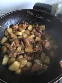 家常菜土豆焖鸡做法图解9)