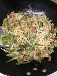 美味的豆角焖面做法图解10)