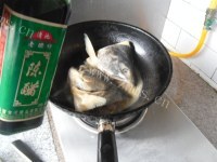 下饭菜之无敌美味煎蒸咸鱼头做法图解5)