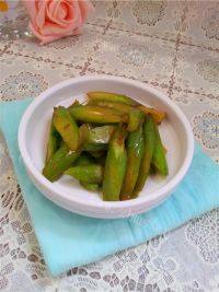 家常素炒芥菜梗