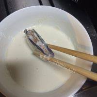 家常菜炸茄盒做法图解4)