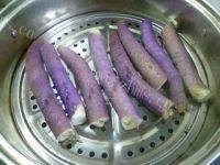 家常菜拌茄子做法图解5)
