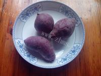 美味芝士焗紫薯的做法图解一