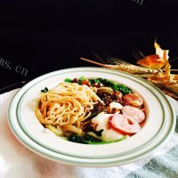 美味的改良版麻辣小面做法图解5)
